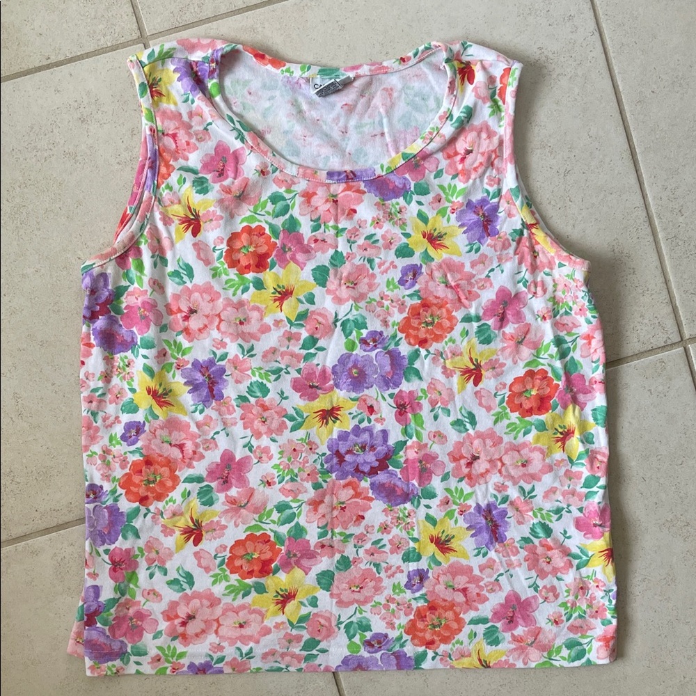 Vintage 90’s Cabin Creek Floral Tank